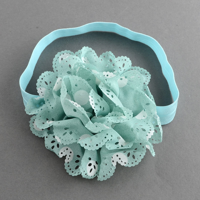 Headband - Aqua Lace