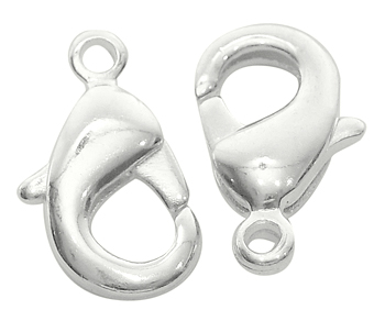 Karbinlås, Platina, hög kvalité , 12mm