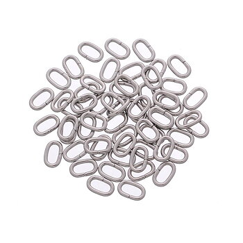 Jumprings i Stainless steel - 8x5mm