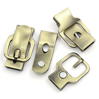 hook clasp bukle, bronze
