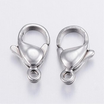 Klolås i Stainless steel - 12mm