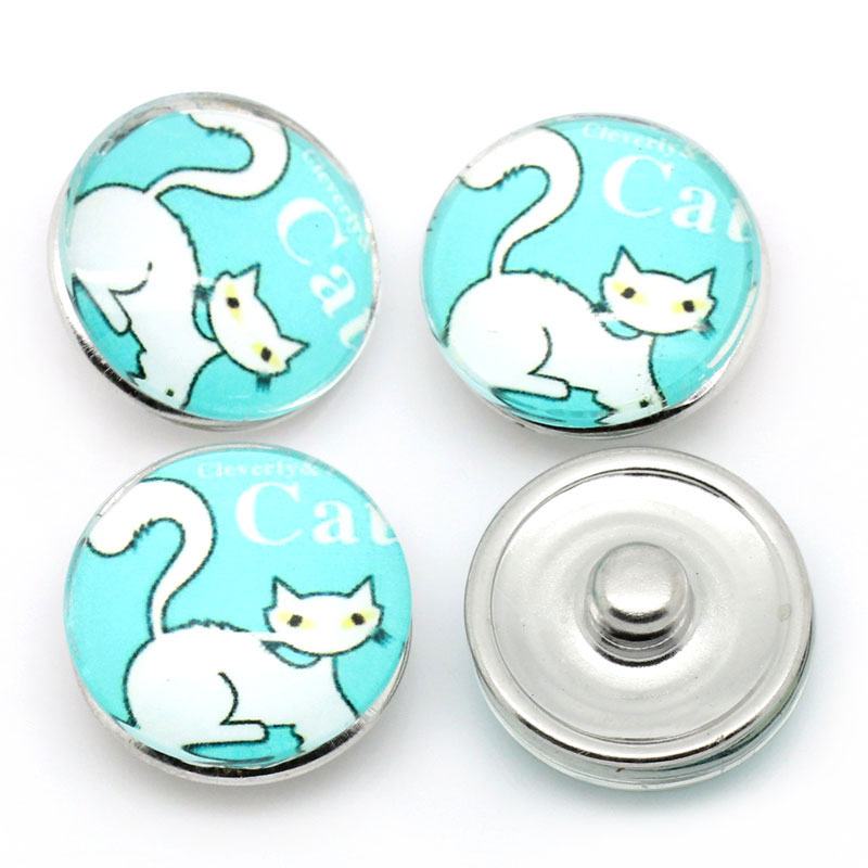 Clic-clack, 18 mm ,Blue Cat