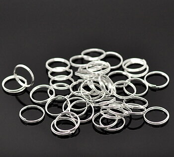 Splitring, silver 14mm