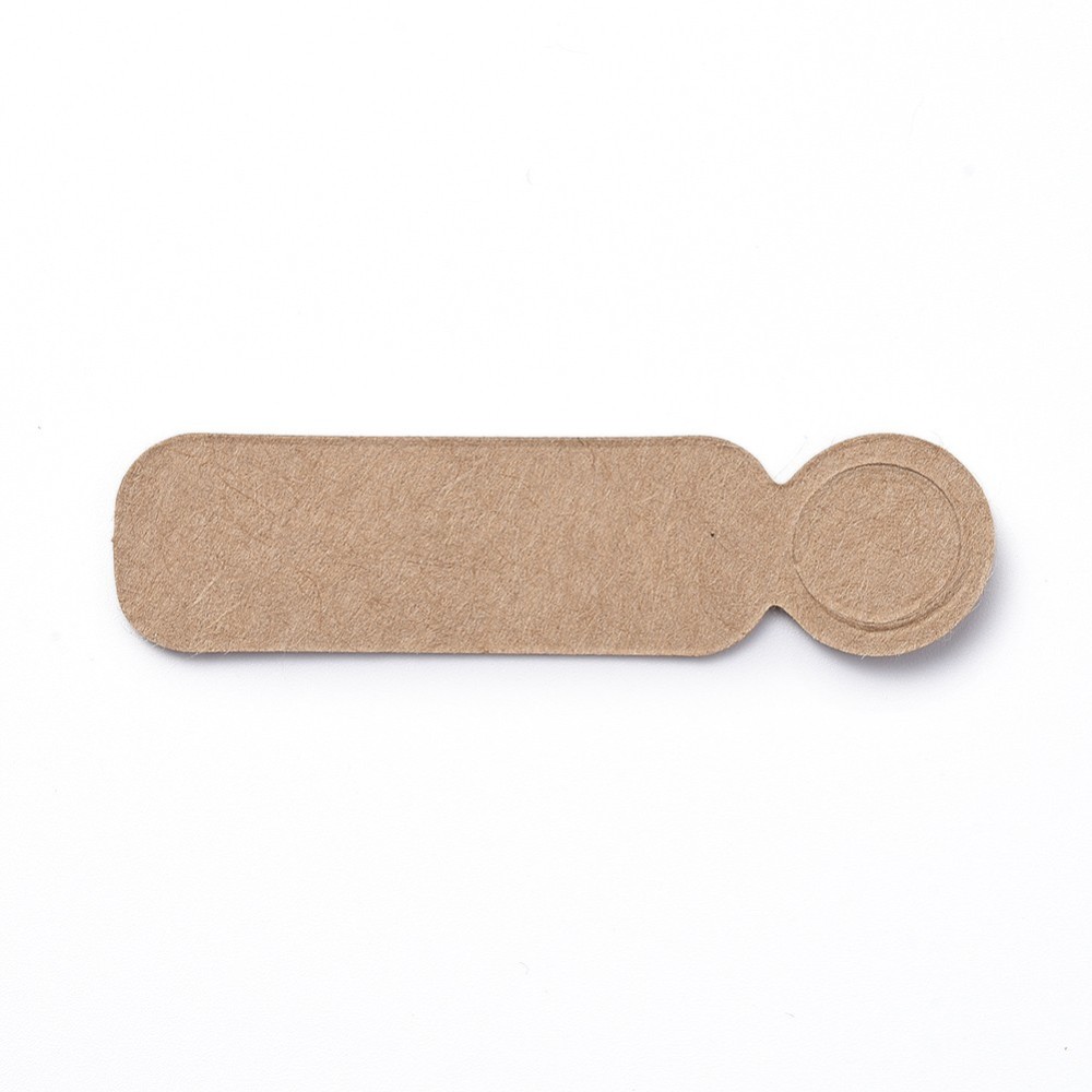 Etikett Tag "Handmade with love", brun - 2