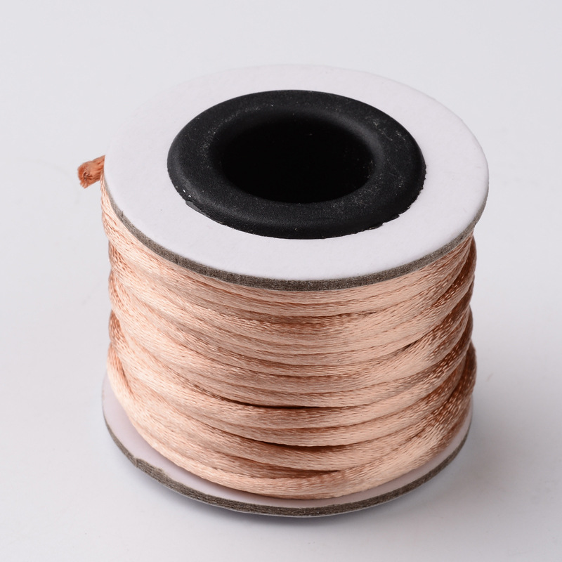 Nylon thread, 2mm. whole roll. LightSalmon - 2