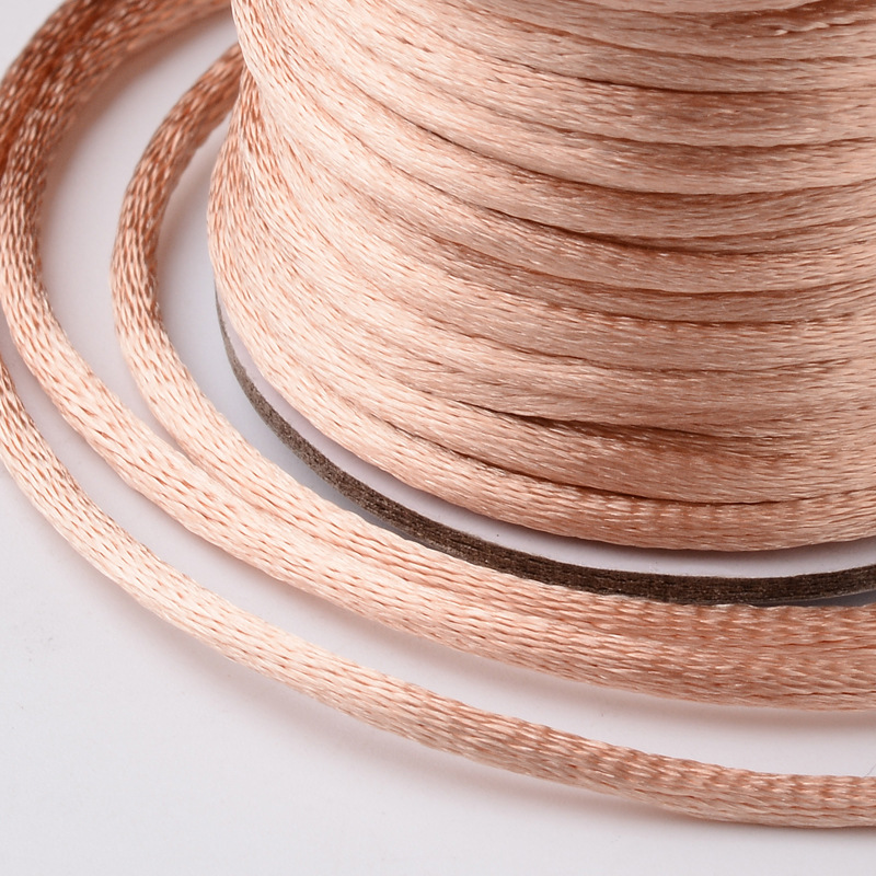 Nylon thread, 2mm. whole roll. LightSalmon