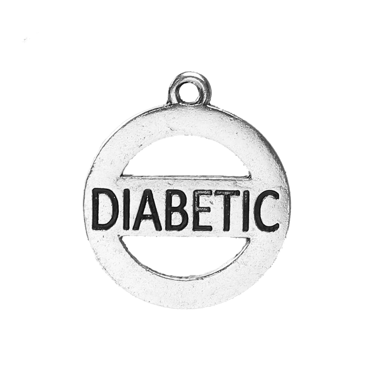 Berlock / texthänge "Diabetic"