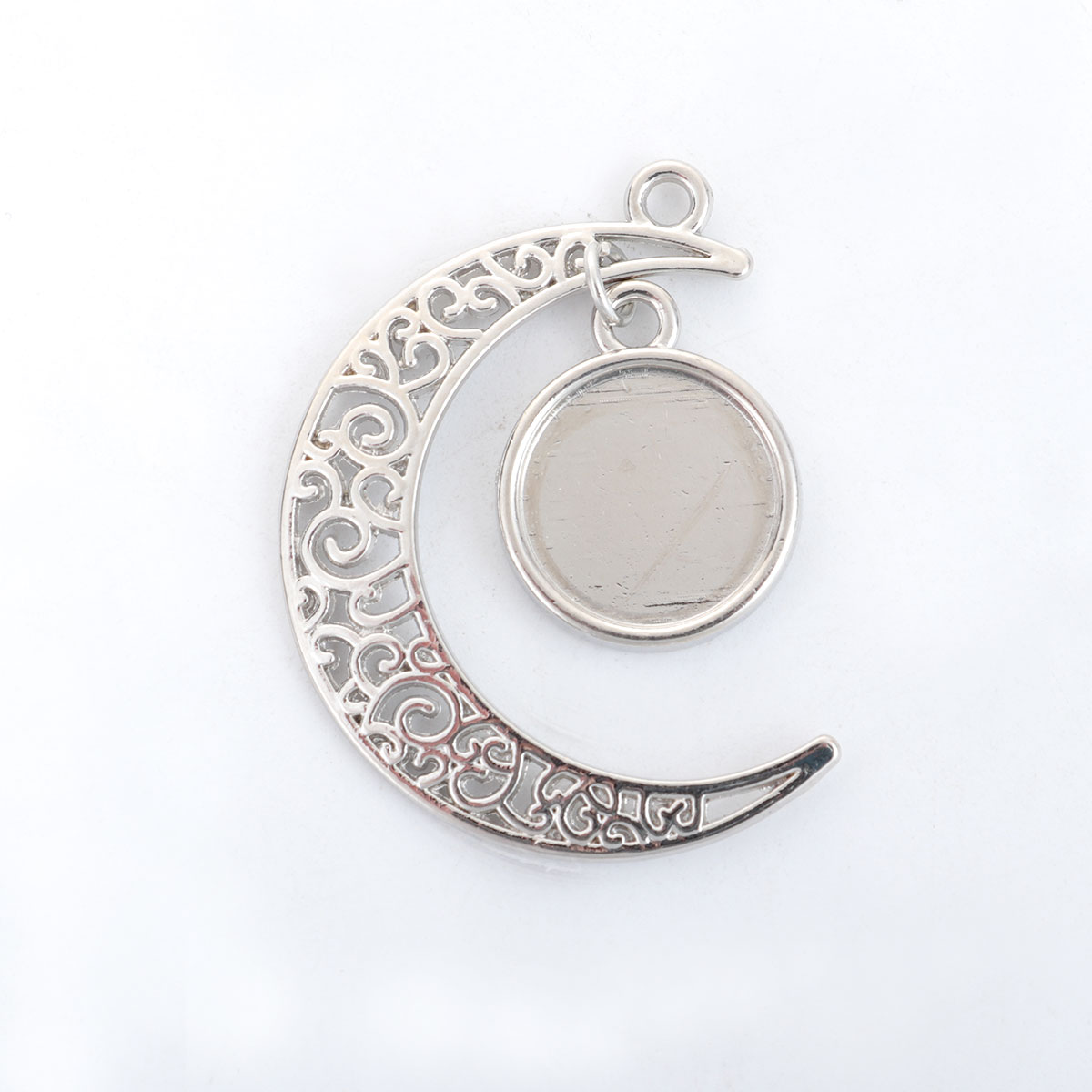 Charm    Moon + Cabochon 