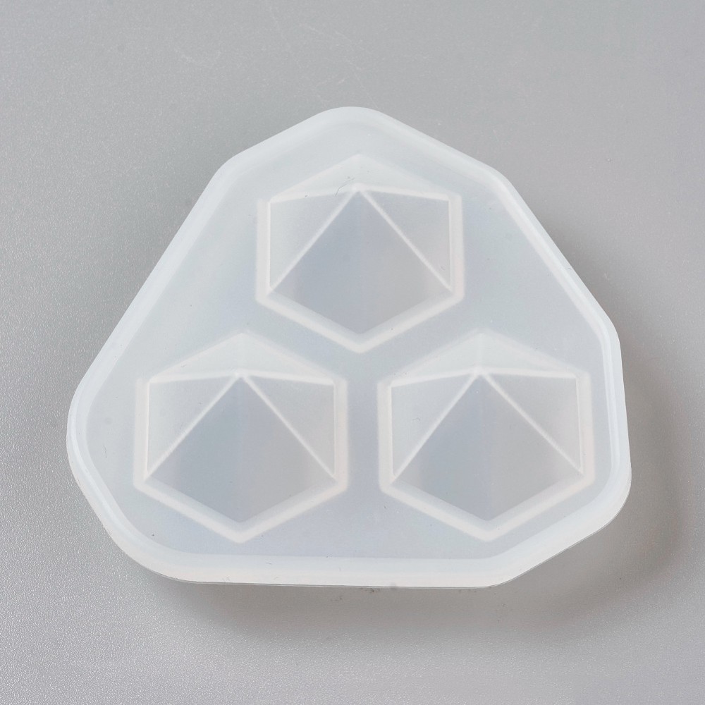 Gjutform  i silikon - Diamanter 25mm