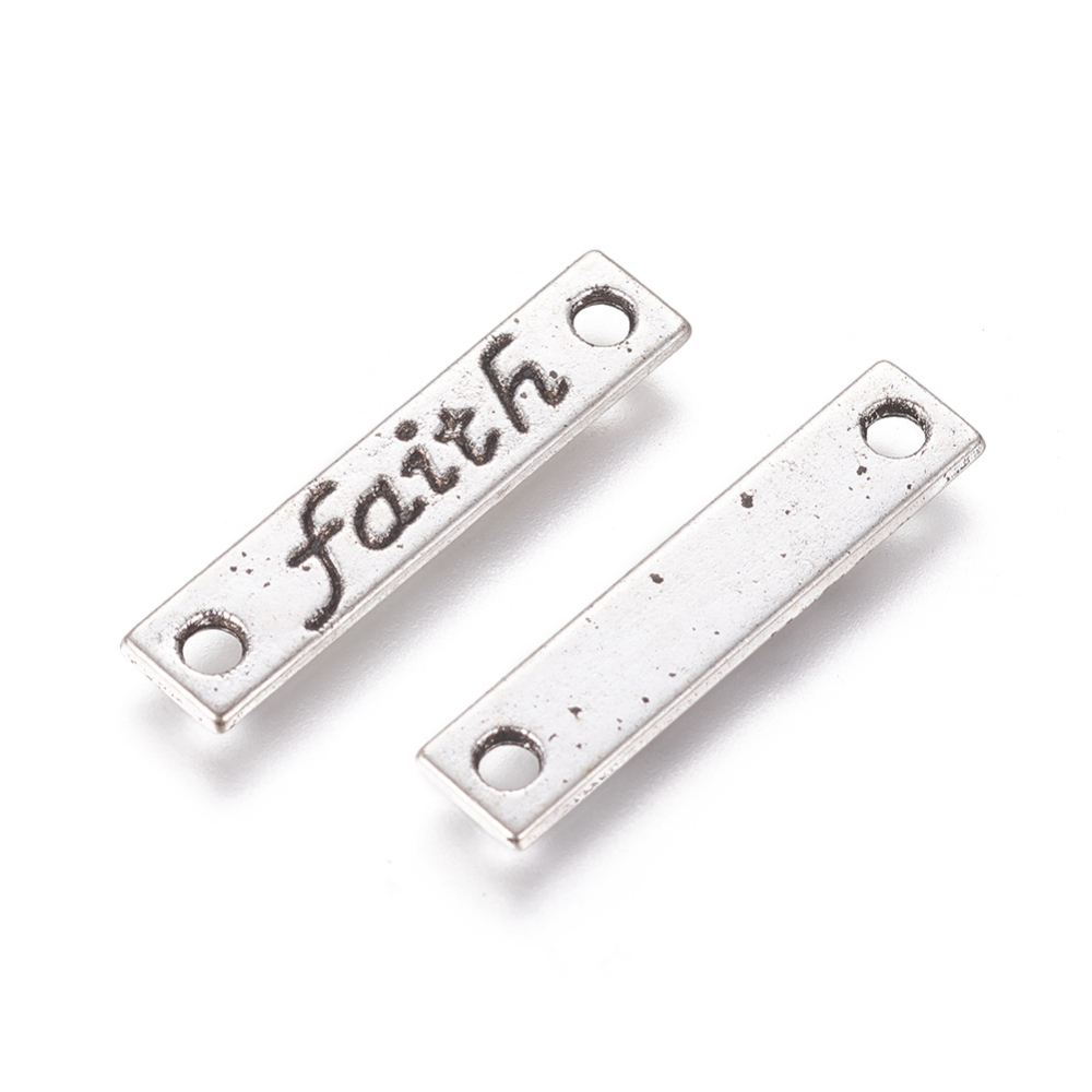 Charm  Tag / Connector "Faith" - 3