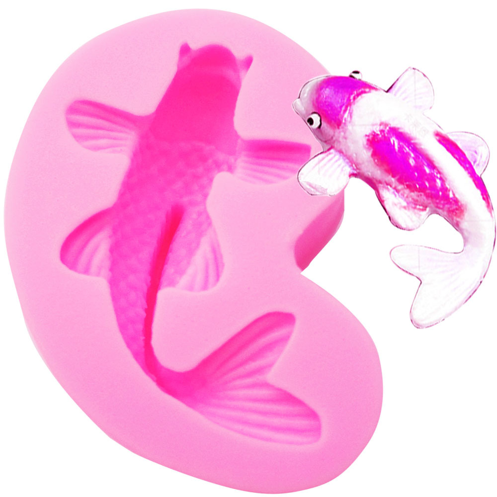 Gjutform  i silikon - Fisk, Carp - 3