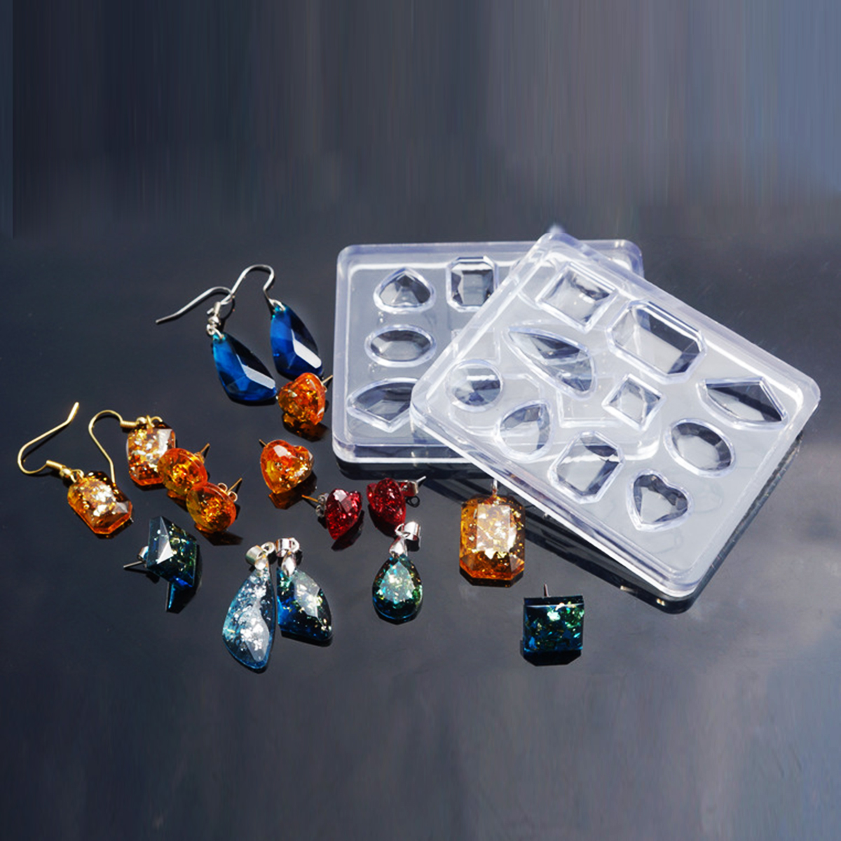 Silicone Resin Mold  10 different - 2