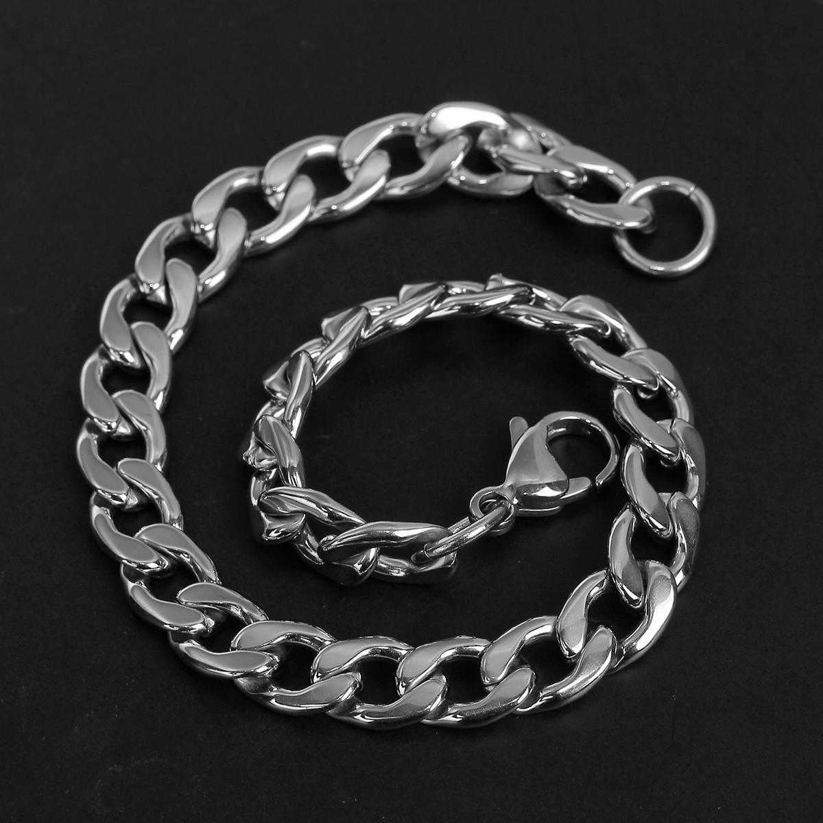 Bracelet Stainless steel -    Chain 21cm - 3