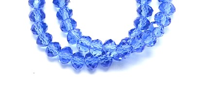 Faceted,   4mm, Blue