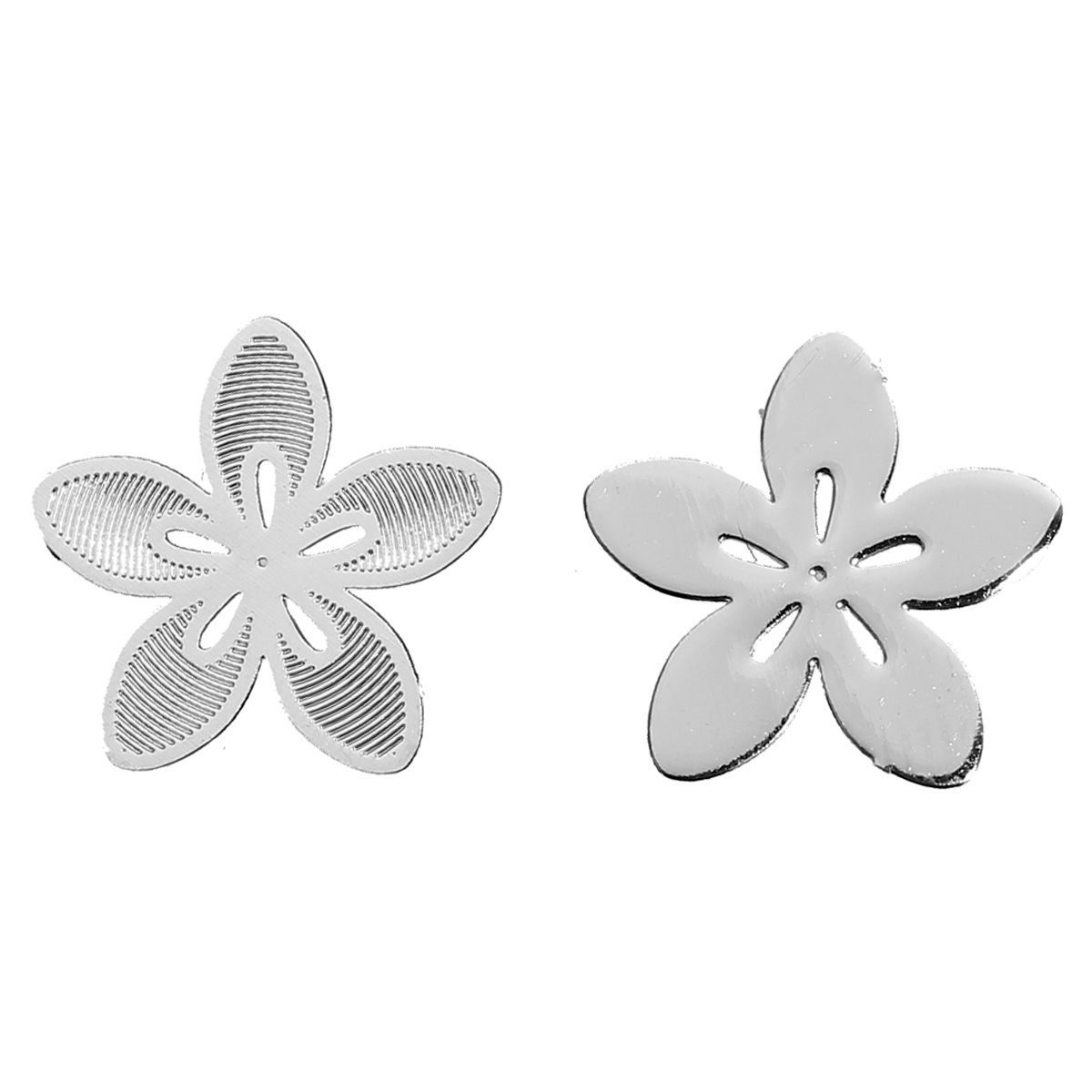 Charm -   Stainless Steel, Flower