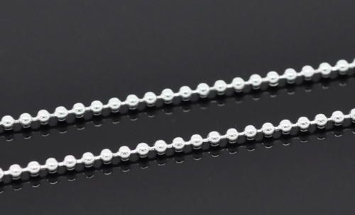 Ballchain silver 1,5mm