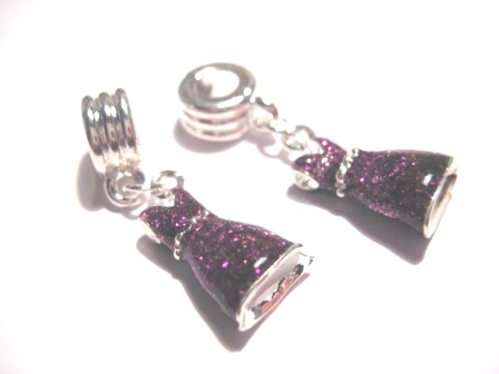 Bead / Pendant,  dress purple