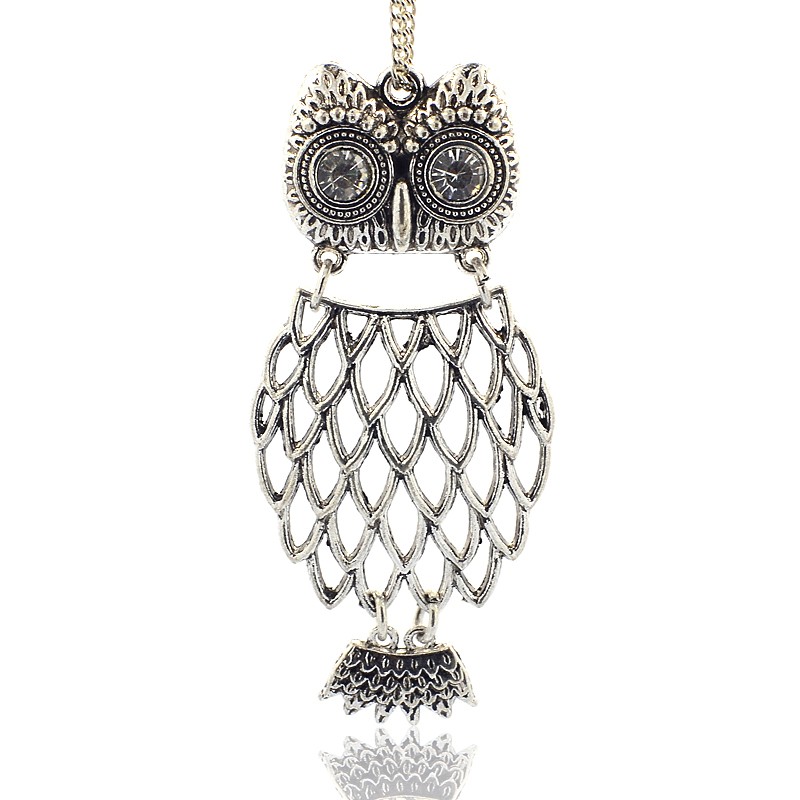 Large Luxury pendant -owl 73 - 2