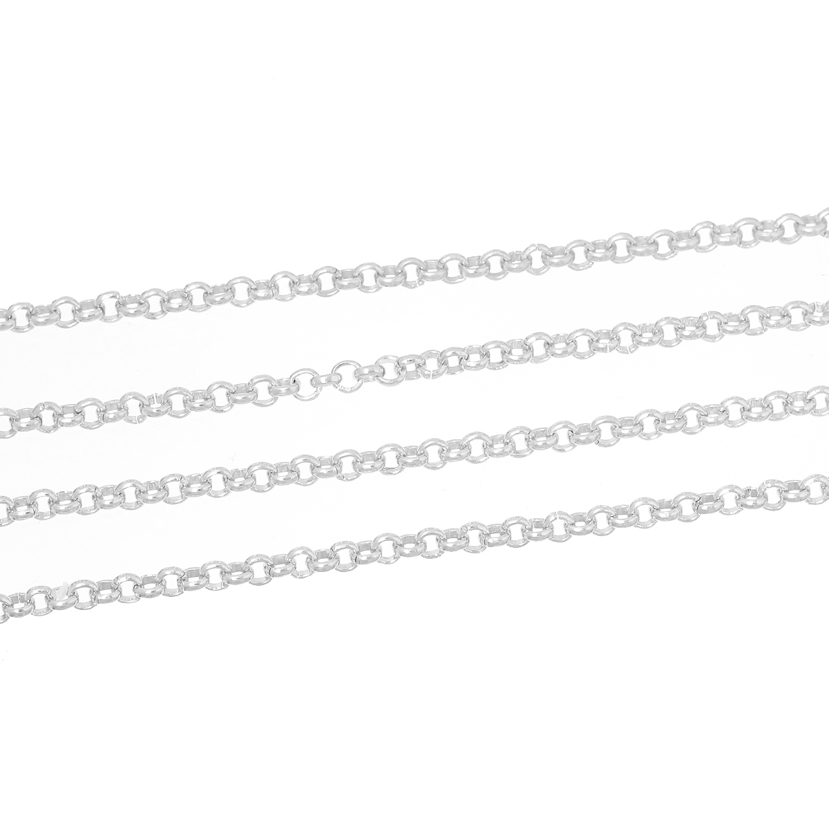 Kedja, Aluminium ärtkedja 6mm,  1meter - 2
