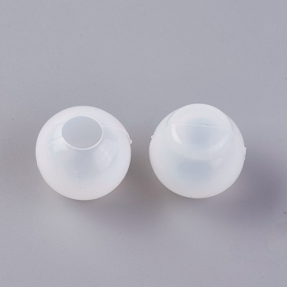 Gjutform  i silikon - Klot/pärla ca 20mm