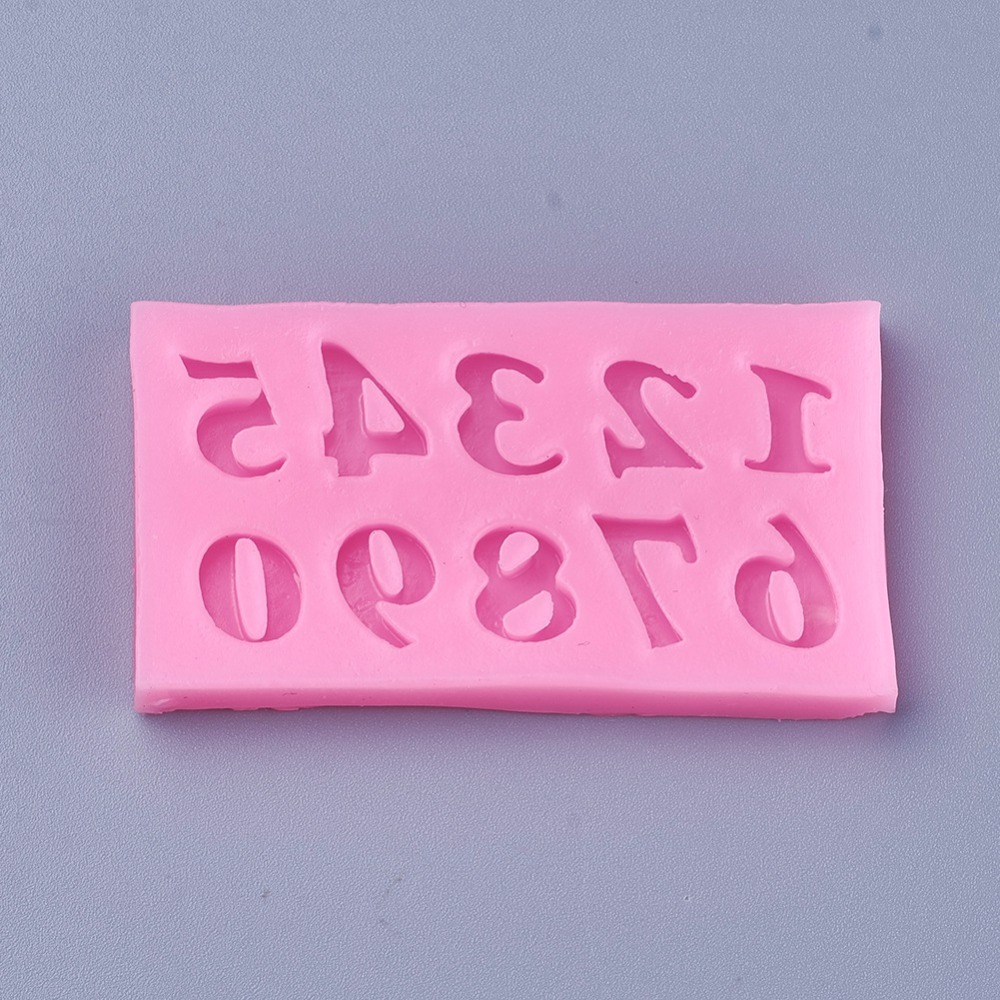 Silicone Resin Mold   small numbers