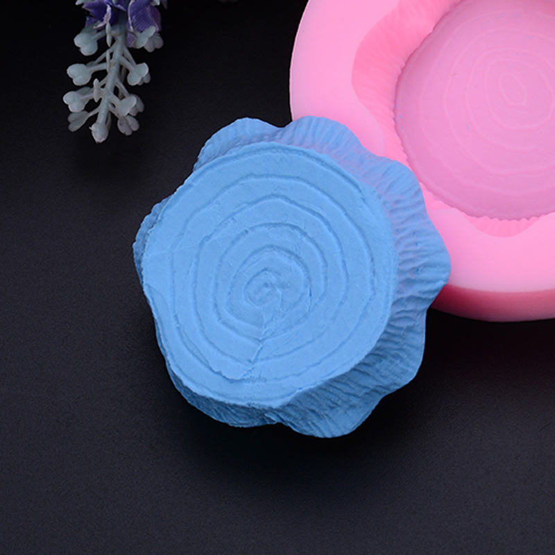 Silicone Resin Mold   Tree ring Large - 2