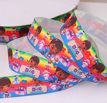 Grosgrain Doc McStuffin 25 mm