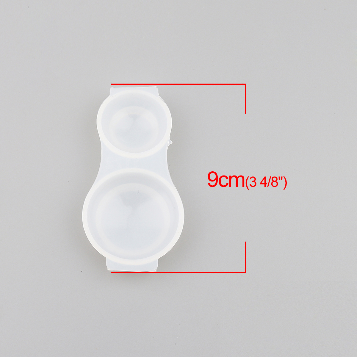 Silicone Resin Mold Round 2 pcs - 3