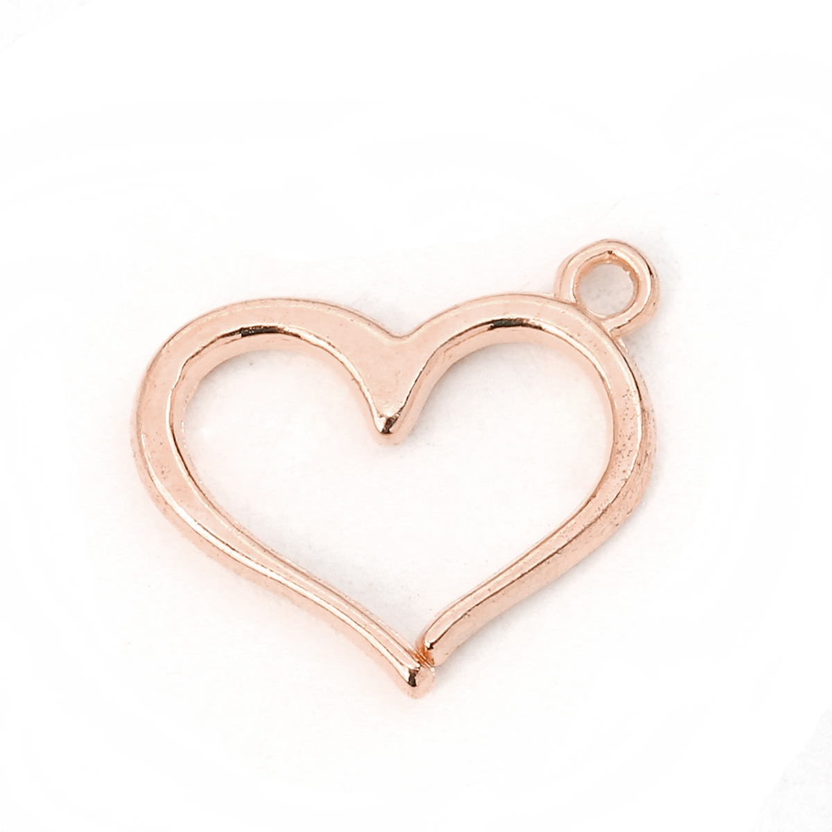 Berlock -   Hjärta Frame  Roséguld