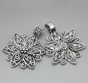 Large Luxury pendant -  Christmas Flower
