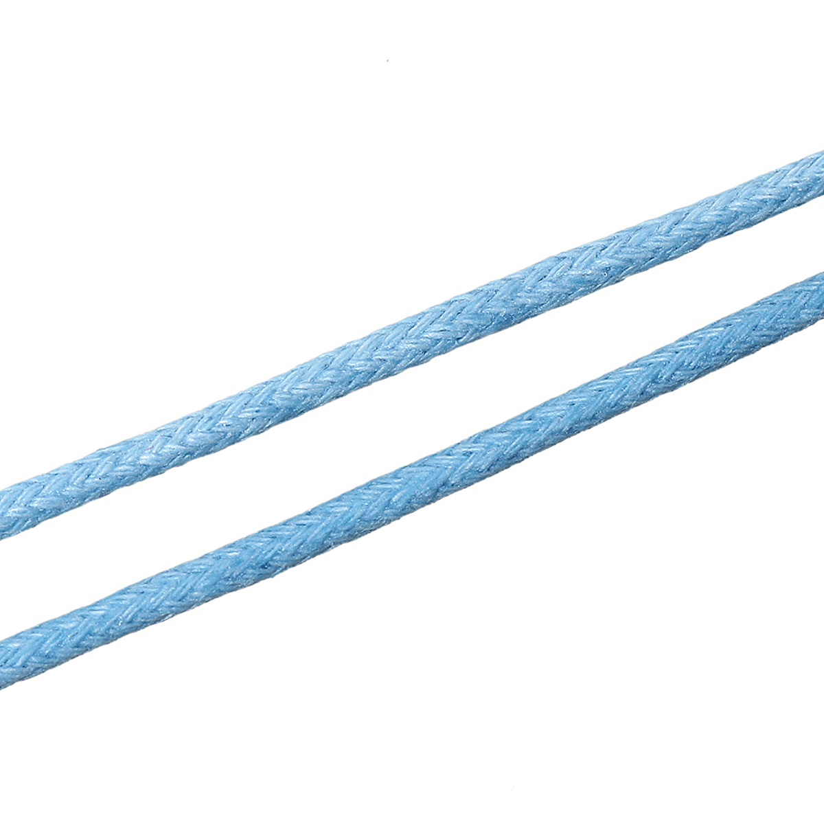 Waxed cotton,  Light blue, 1.5mm, role