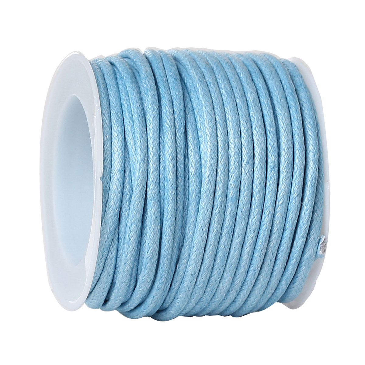 Waxed cotton,  Light blue, 1.5mm, role - 2