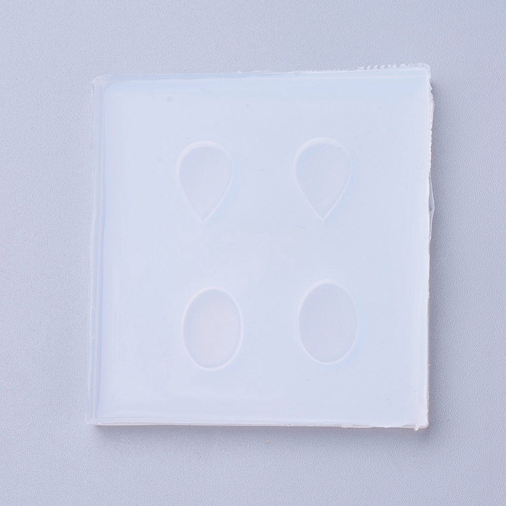 Silicone Resin Mold .  oval& drop - 3
