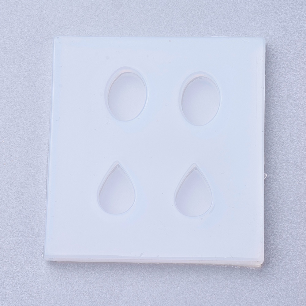Silicone Resin Mold .  oval& drop