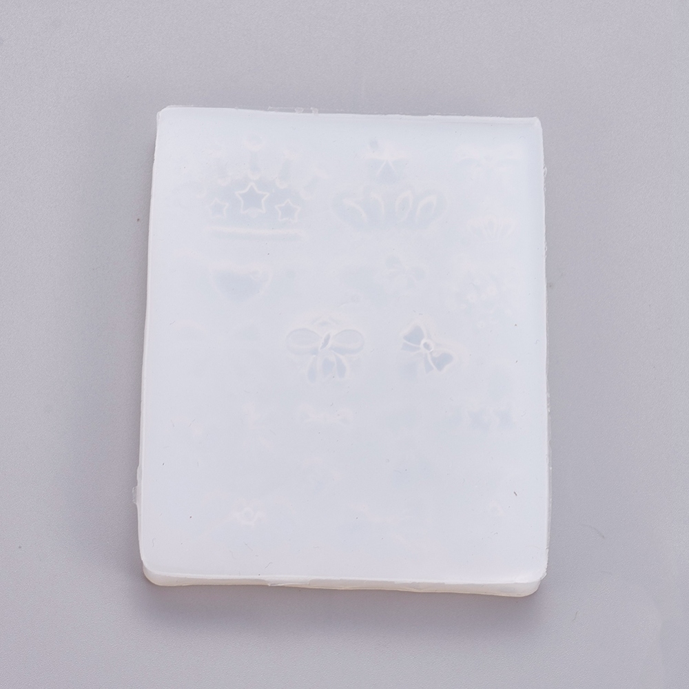 Gjutform  i silikon - Kronor & rosetter, 19 olika - 3