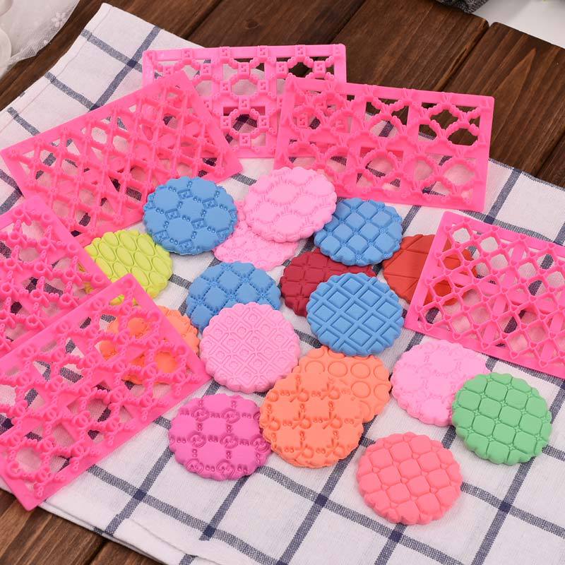 Kantverktyg, Patchwork cutters / printing / embosser,   Blommor diagonal - 2