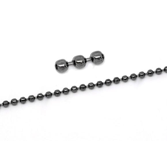 Kulkedja, 2,4mm Gunmetal