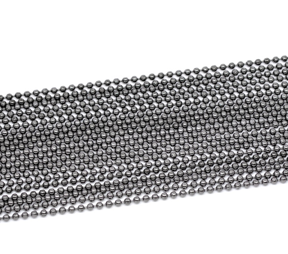 Kulkedja, 2,4mm Gunmetal - 2