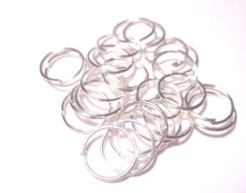 Jumprings,  10x0,78mm - silver