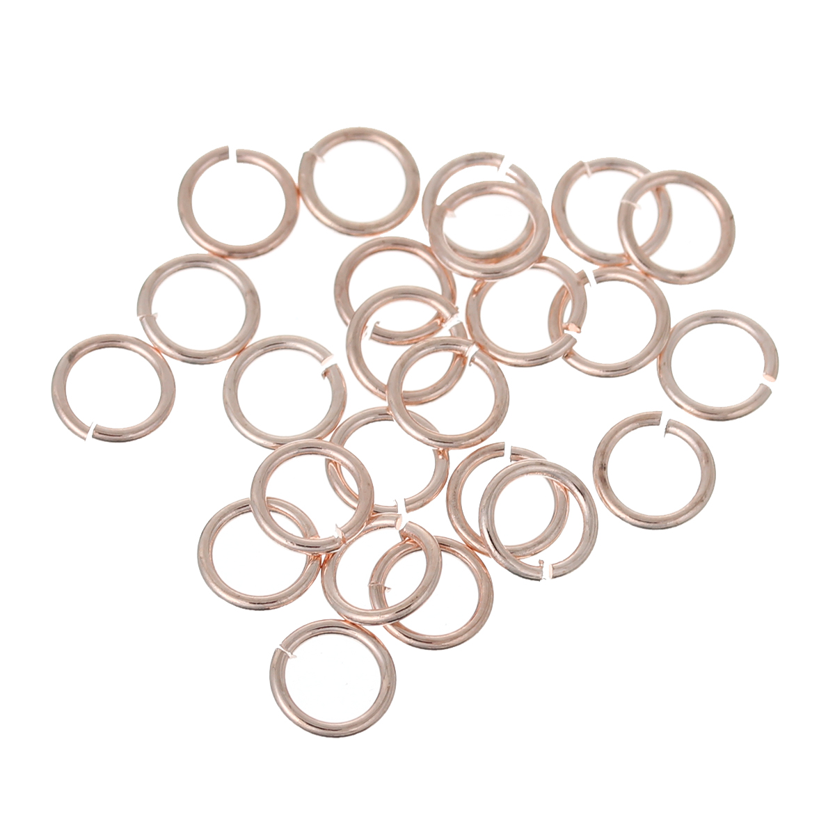 Jumprings,  Roséguld, 6mm