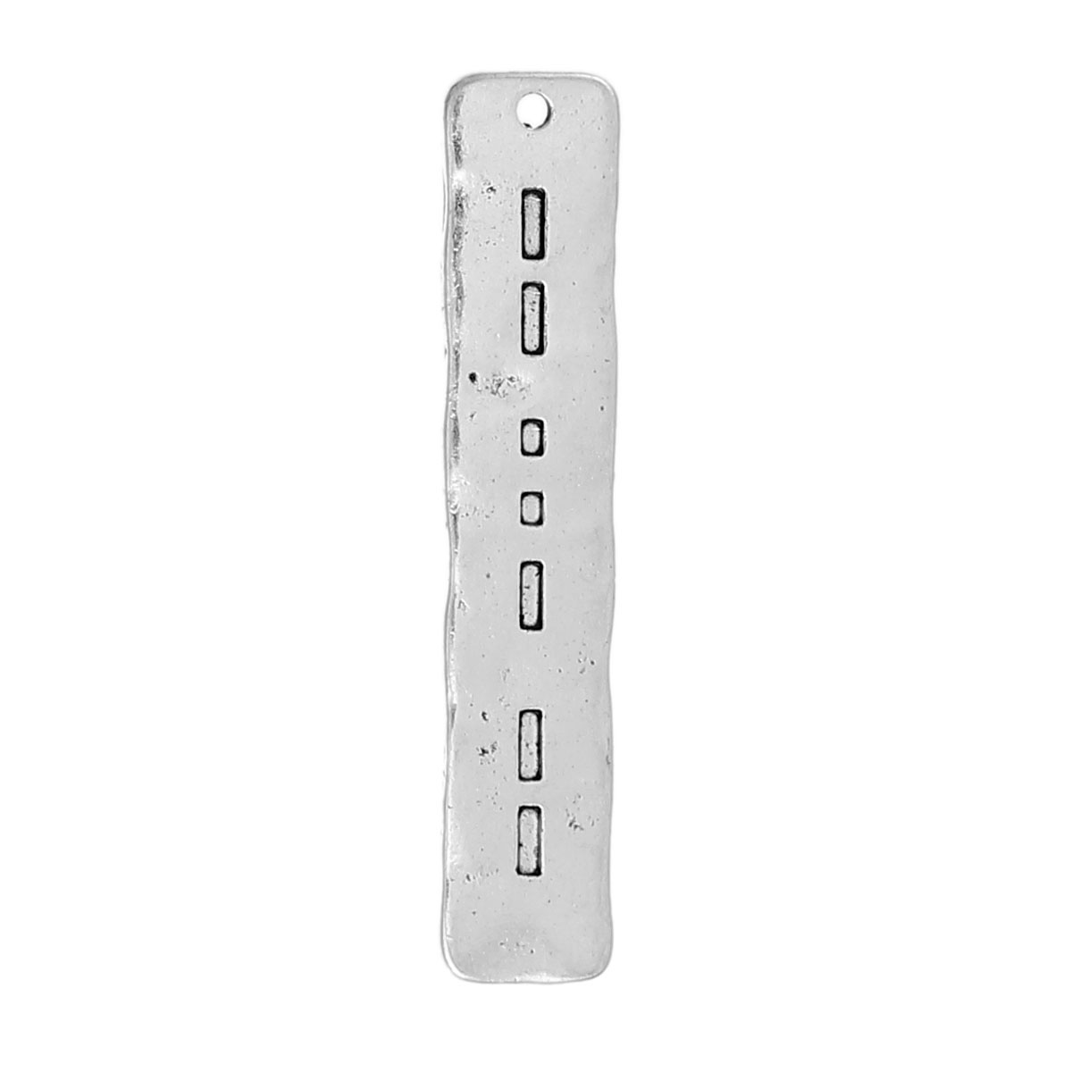 Charm message , tag, Mum morse code, silver