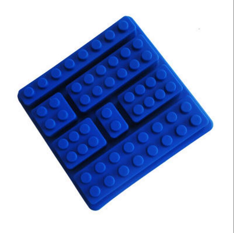 Gjutform  i silikon - Lego / byggformar 12x12cm