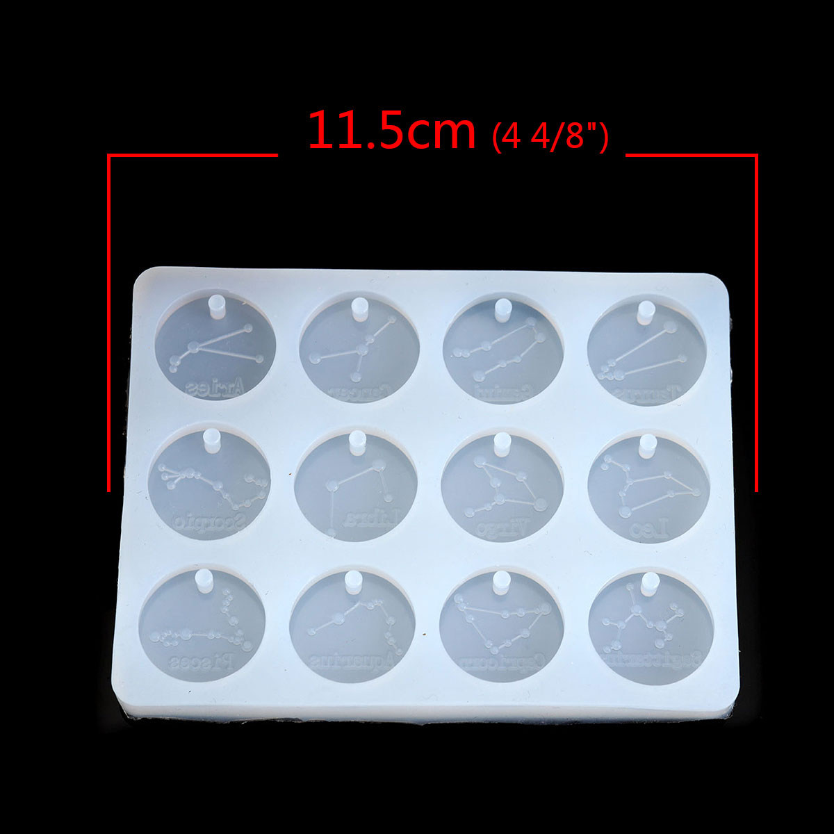 Silicone Resin Mold  Zodiac 12 different signs - 3
