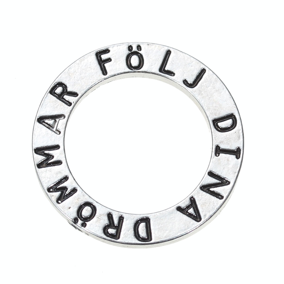 Affirmationsring    "FÖLJ DINA DRÖMMAR"