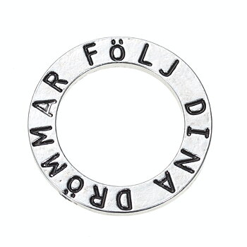 Affirmationsring    "FÖLJ DINA DRÖMMAR"