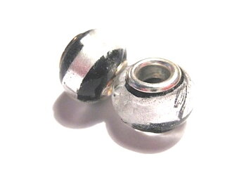 Charm - silverfoil- svart/silver