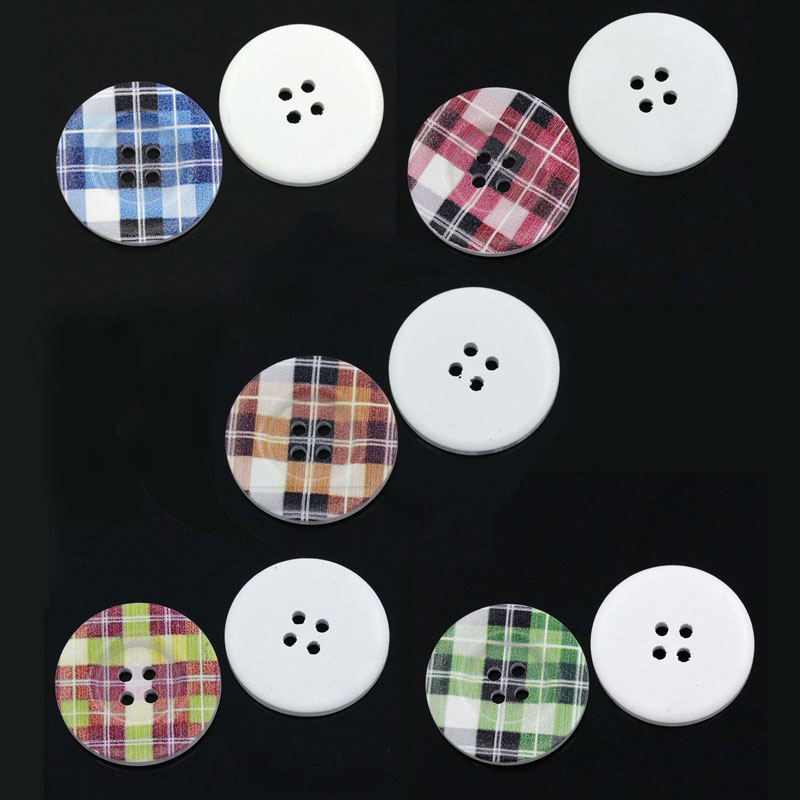 wood buttons
