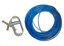 Vajer 30 m med vajerspännare