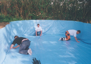 Liner (Vinylgummiduk)