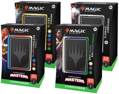 Magic: The Gathering - Commander Masters - Commander Deck Display